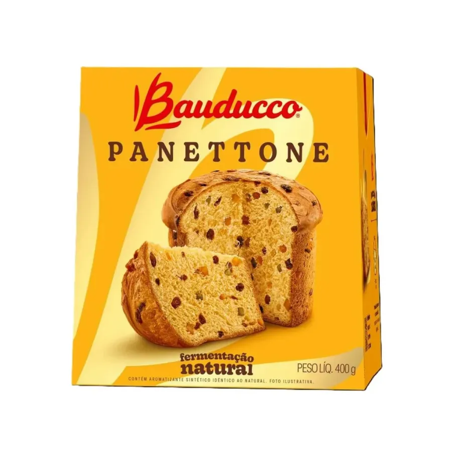 Panettone Bauducco Frutas Cristalizadas 400g