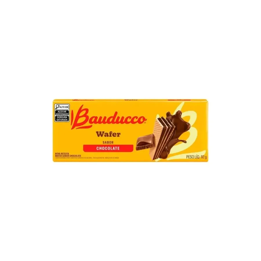 Wafer Bauducco Chocolate 92g