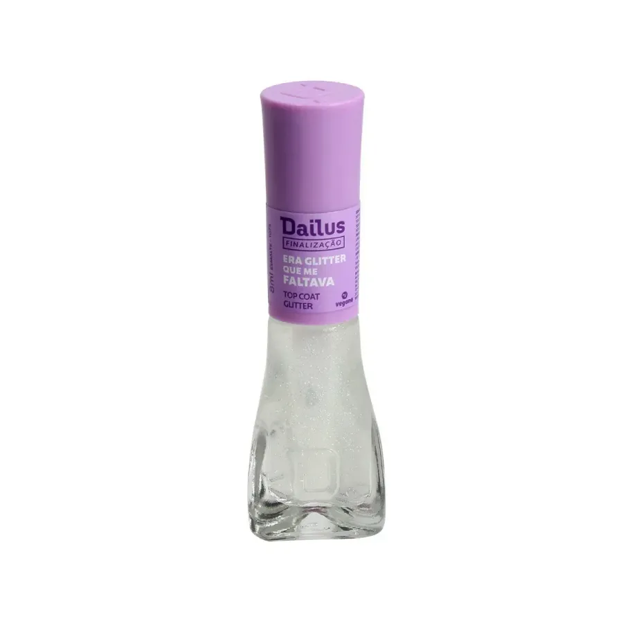 Esmalte Dailus Top Colt Finalização Era Glitter Que Me Faltava 8ml