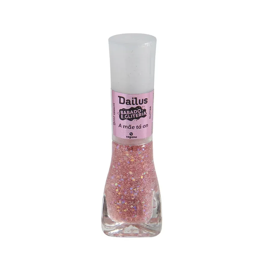 Esmalte Dailys Babado e Glitera a Mãe Tá On 8ml