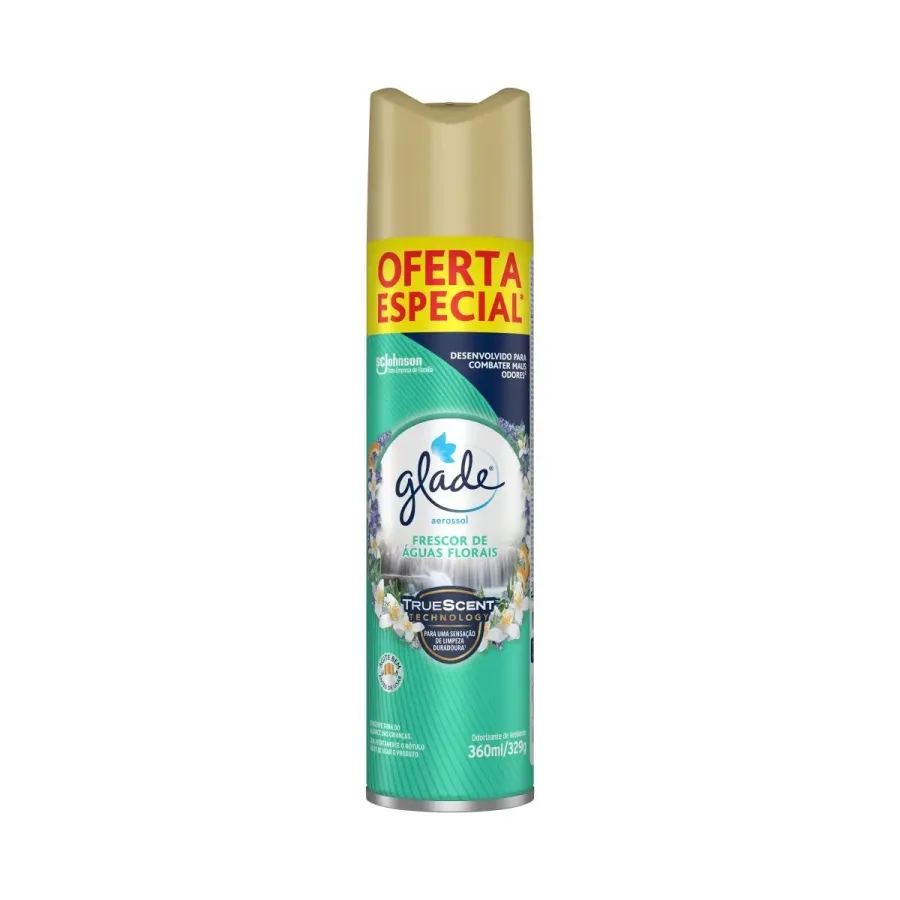 Glade Aerossol 360ml Aguas Florais
