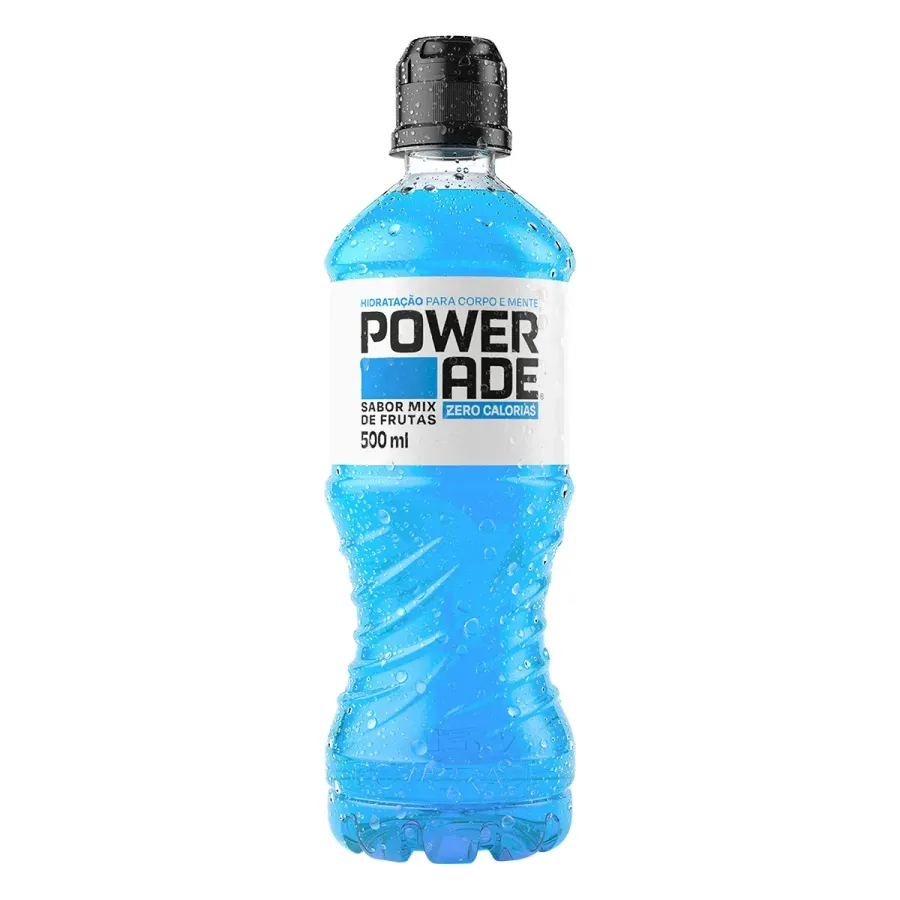 Isotônico Powerade Mix de Frutas Zero Calorias 500ml