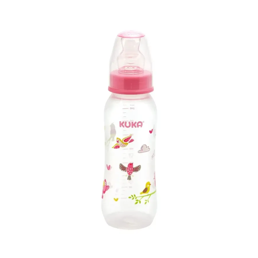 MAMADEIRA KUKA NATURAL COLOR ROSA 250ML