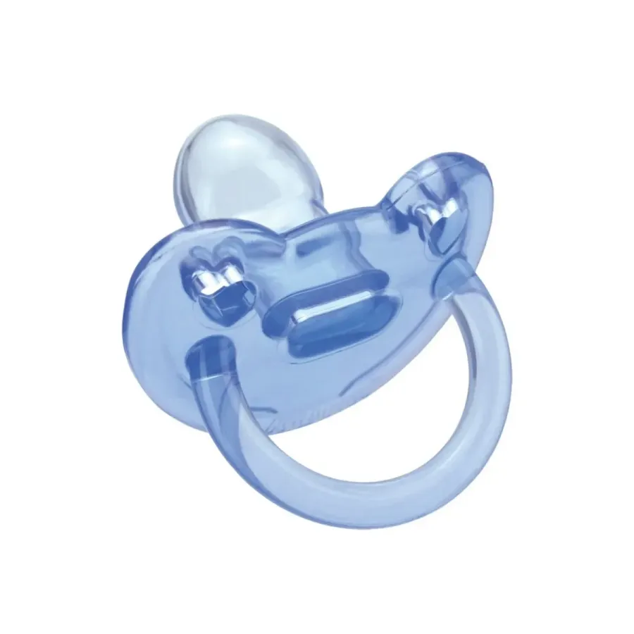 Chupeta Silicone Kuka Soft Bico Ortodôntico Nº 2 Azul 6+ Meses 1 Unidade