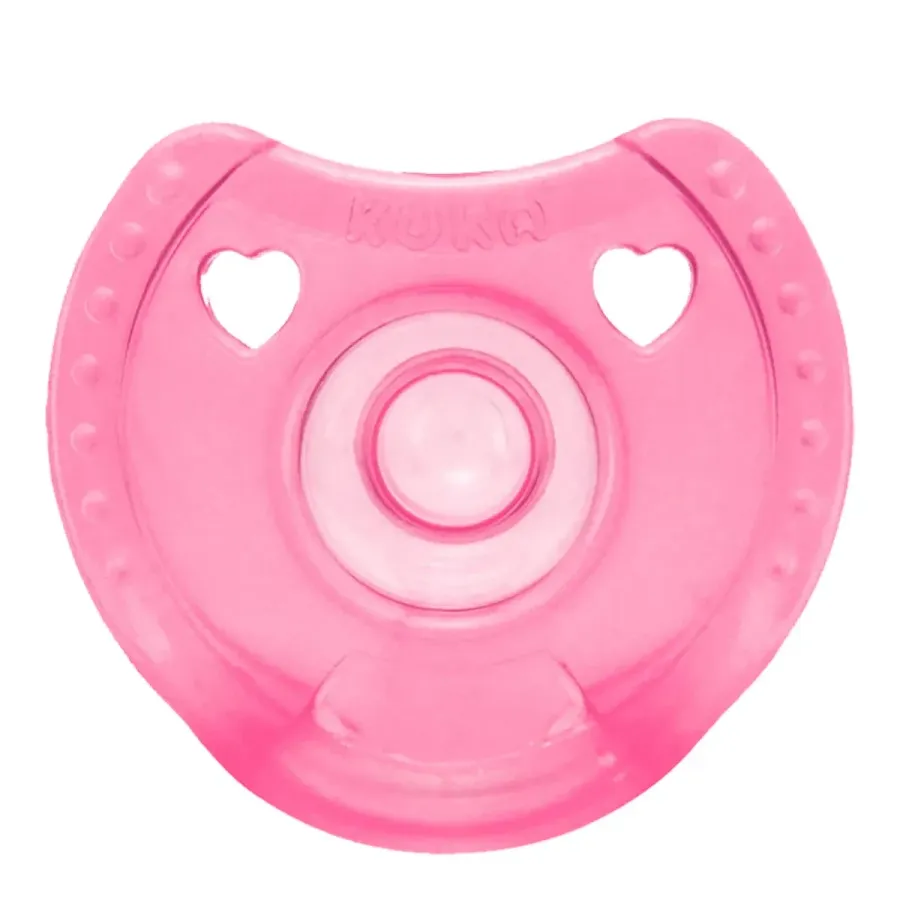 Chupeta Kuka Soft Comfort 1 a 6 Meses Rosa 1 Unidade