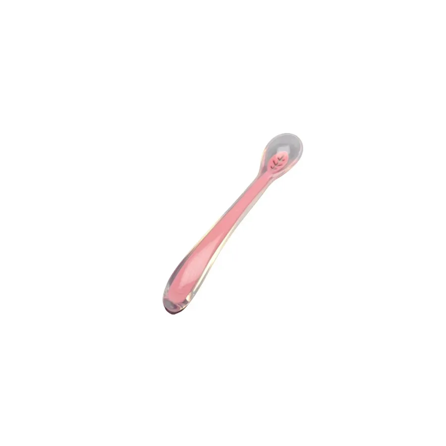 Colher Kuka Silicone Rosa