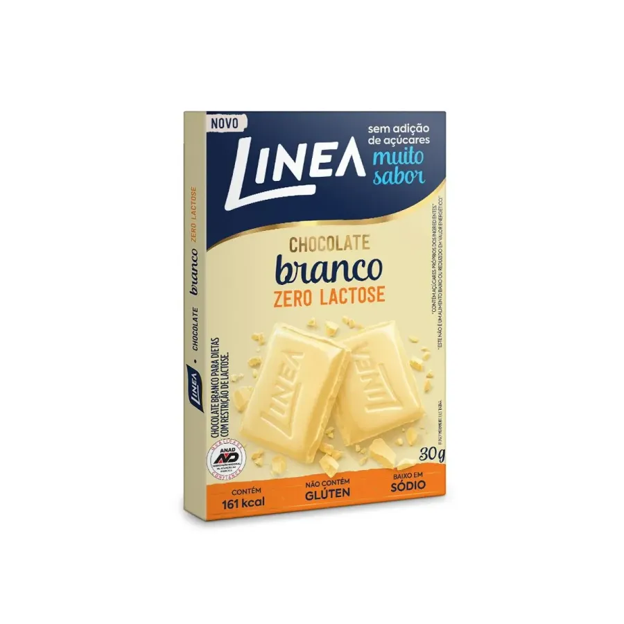 Chocolate Linea Zero Leite Lact 30g Bran