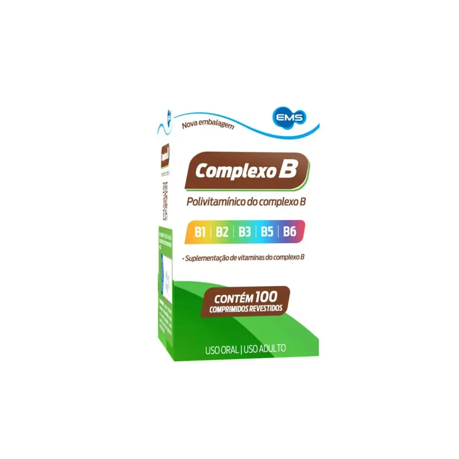 Complexo B 100 Comprimidos Ems