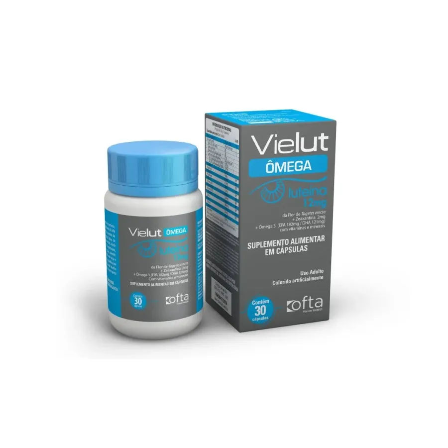 Suplemento Alimentar Vielut Ômega 3 30 Cápsulas