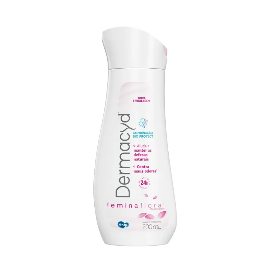 Sabonete Líquido Íntimo Dermacyd Femina Floral 200ml