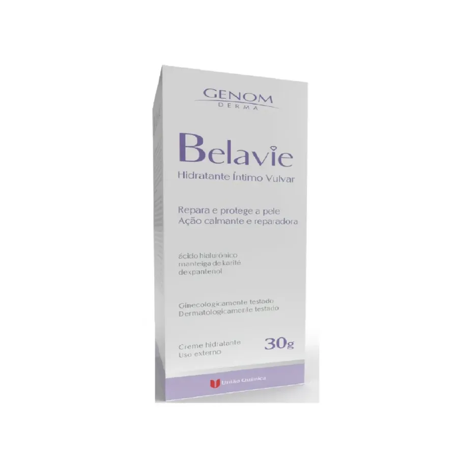 Hidratante Íntimo Belavie Genom Derma Sem Perfume 30g