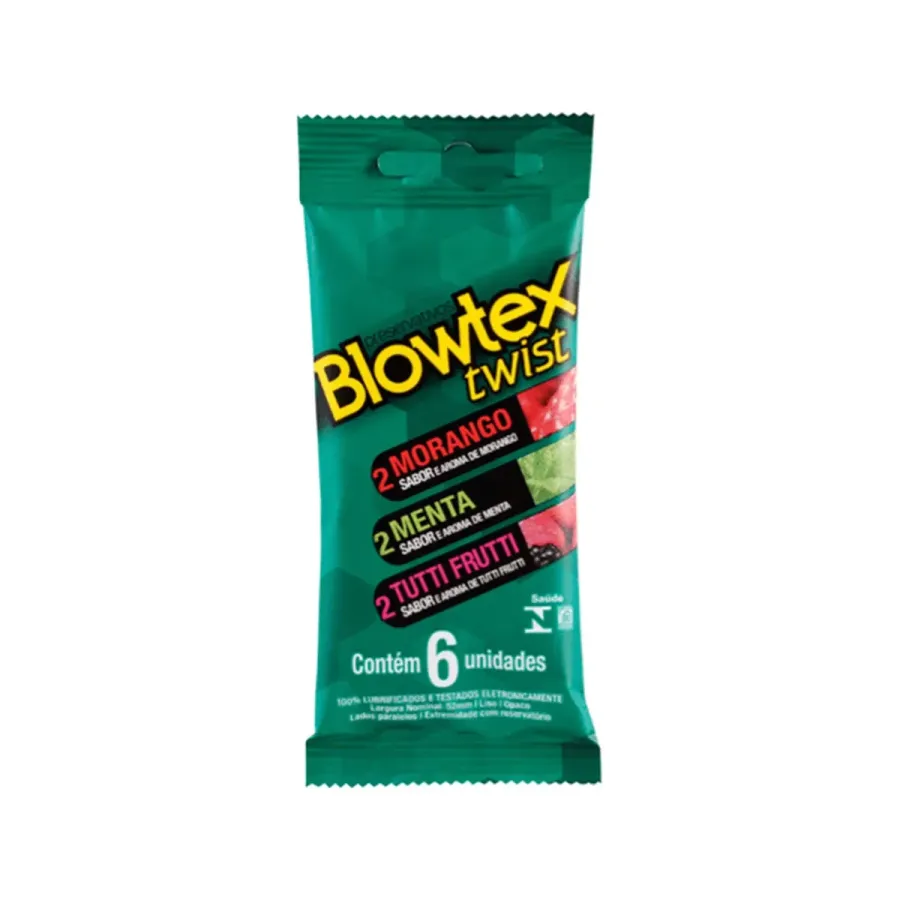 Preservativo Blowtex Twist 6 Unidades