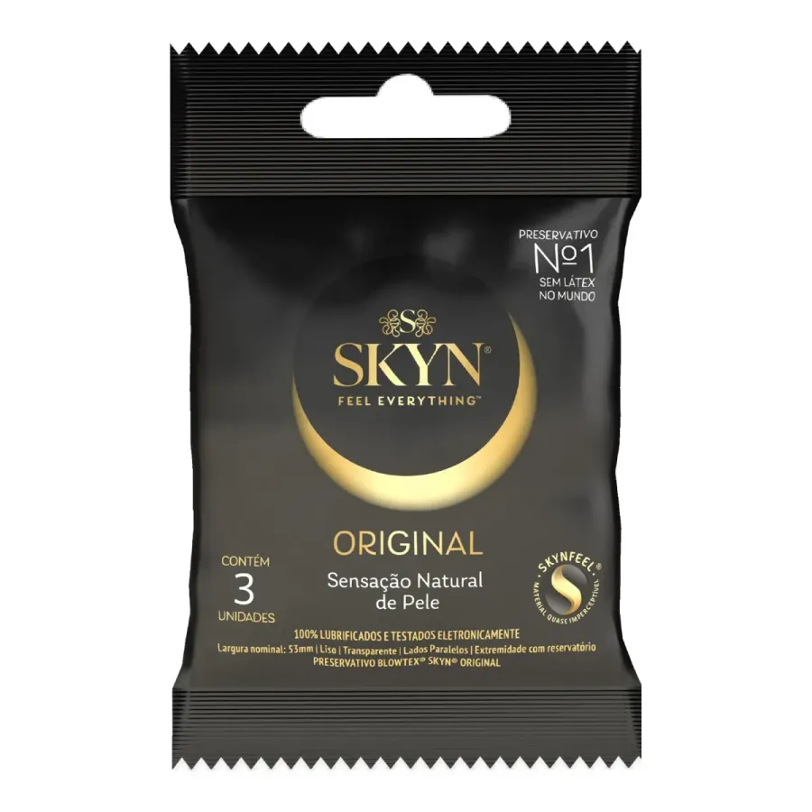 Preservativo Blowtex Skyn Original 3 Unidades