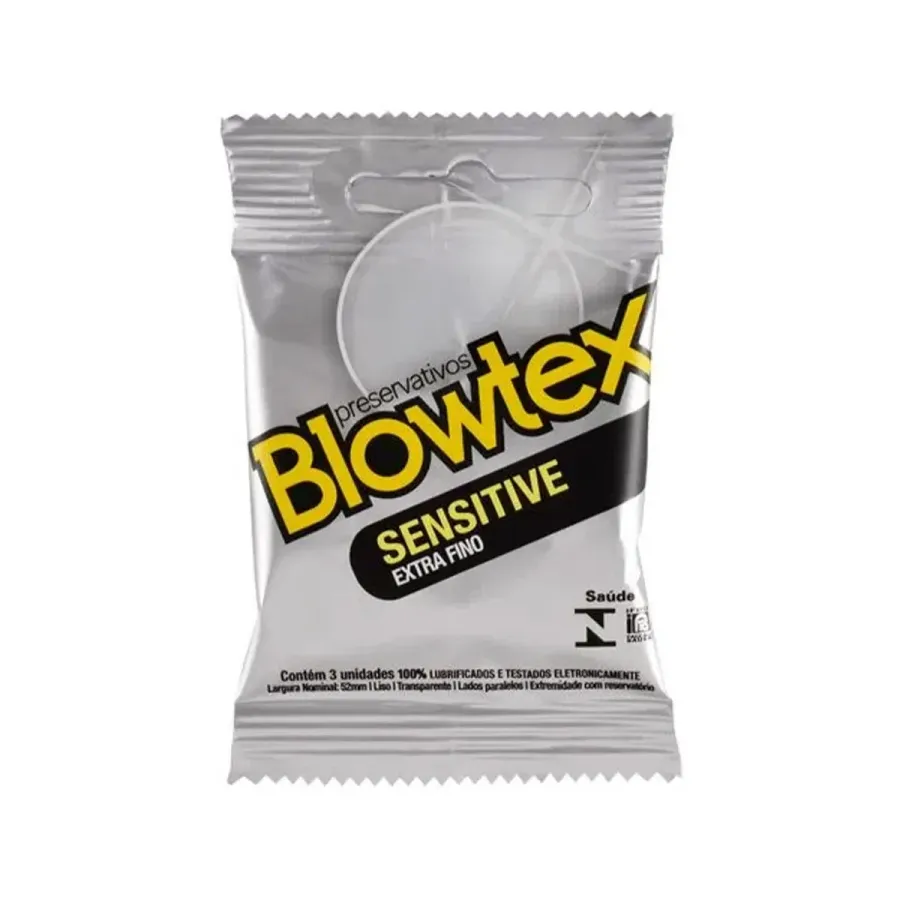 PRESERV BLOWTEX SENSITIVE EXTRA FINO 3UN