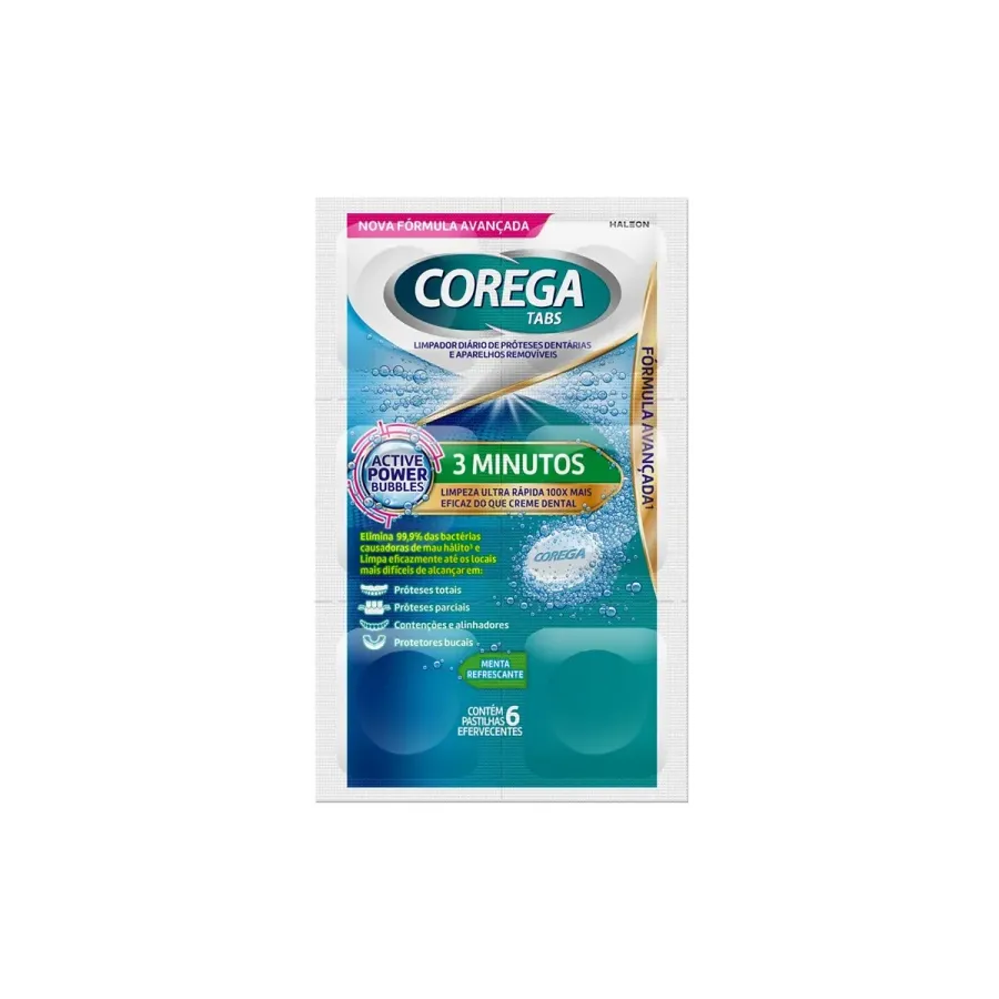 COREGA TABS BRANQUEADOR 6PASTI
