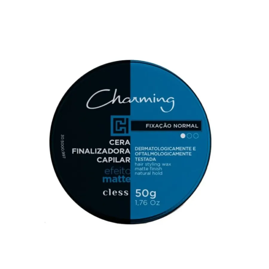 Cera Finalizadora Capilar Charming Efeito Matte Cless Fixação Normal 50g