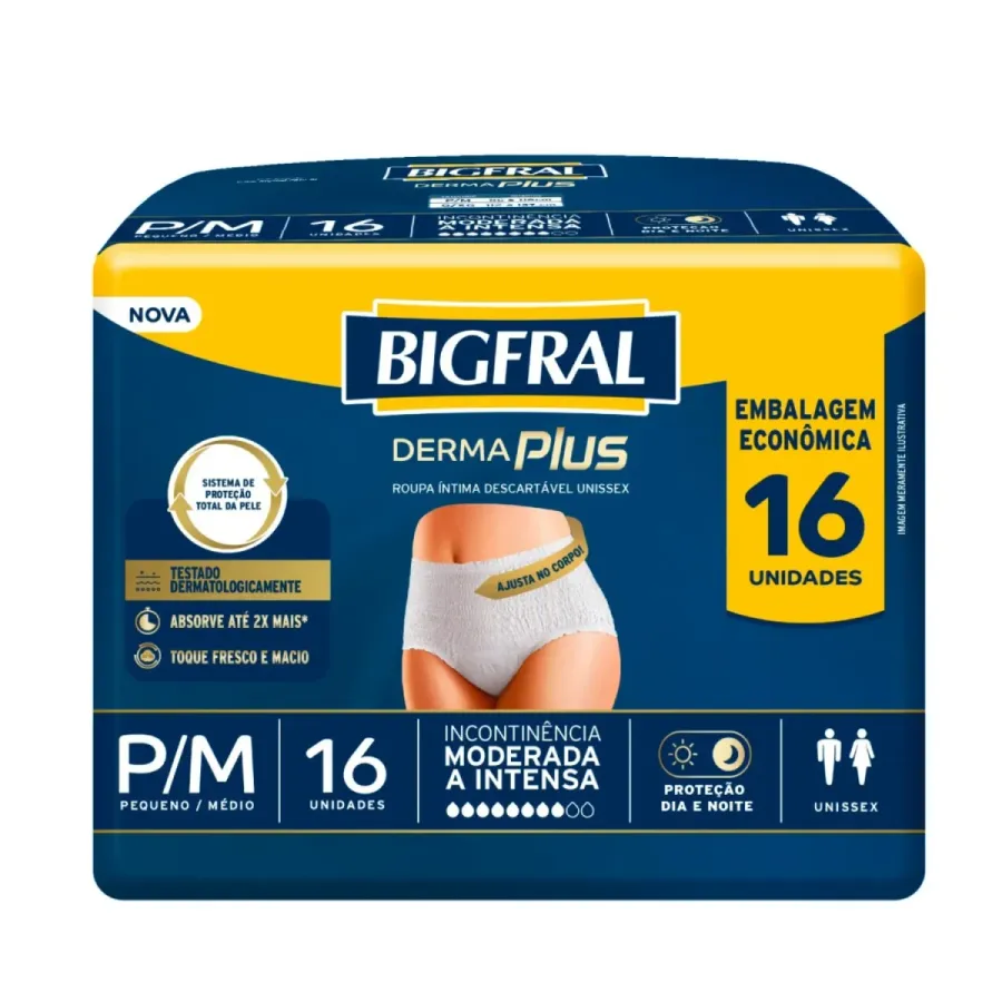FRALDA BIGFRAL PANTS P/M C/16UND