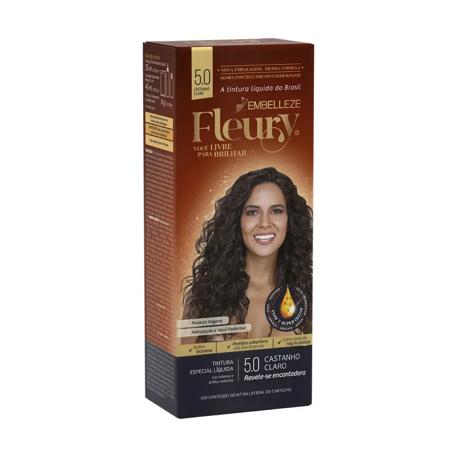 TIN EMBELLEZE FLEUTY 5.0 CASTANHO CLARO