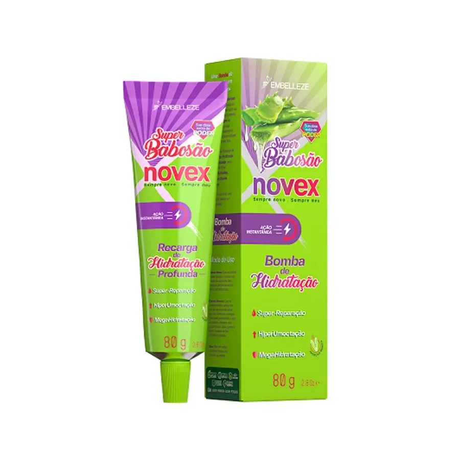 RECARGA NOVEX 80G HIDRATACAO PROFUNDA BABOSAO