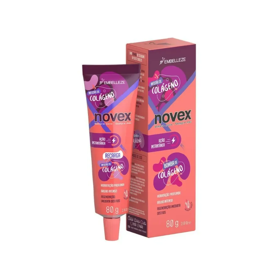 RECARGA NOVEX 80G INFUSAO DE COLAGENO