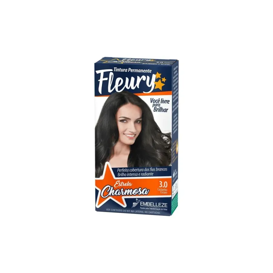 TIN EMBELLEZE FLEURY 3.0 CASTANHO ESCURO