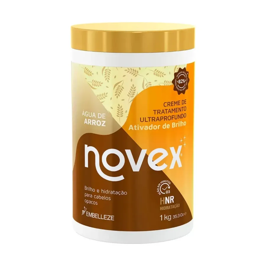 CR TRAT NOVEX 1KG BRILHO MGICO AGUA DE ARROZ