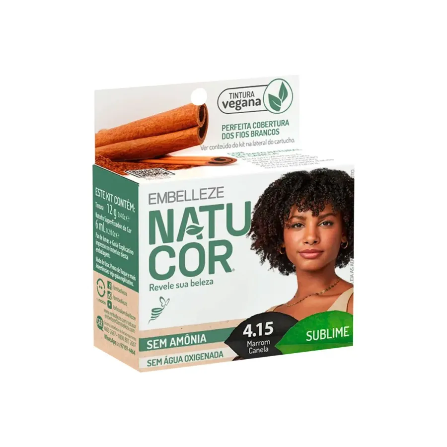 TIN NATUCOR 4.15 MARROM CANELA