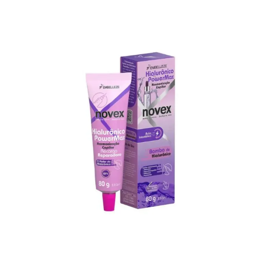 RECARGA NOVEX 80G HIALURONICO POWERMAX RECARGA REPARADORA