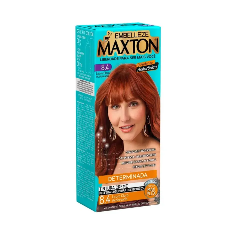 TIN MAXTON 8.4 Louro Claro Acobreado