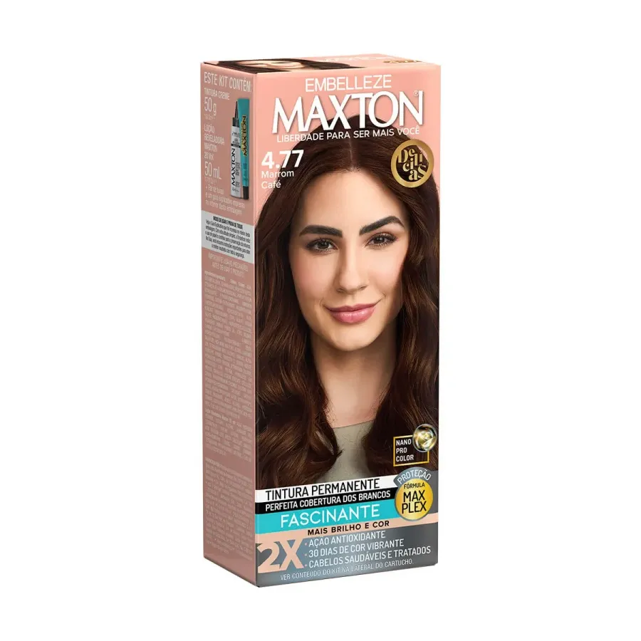 TINTA MAXTON 4.77 MARROM CAFE UND