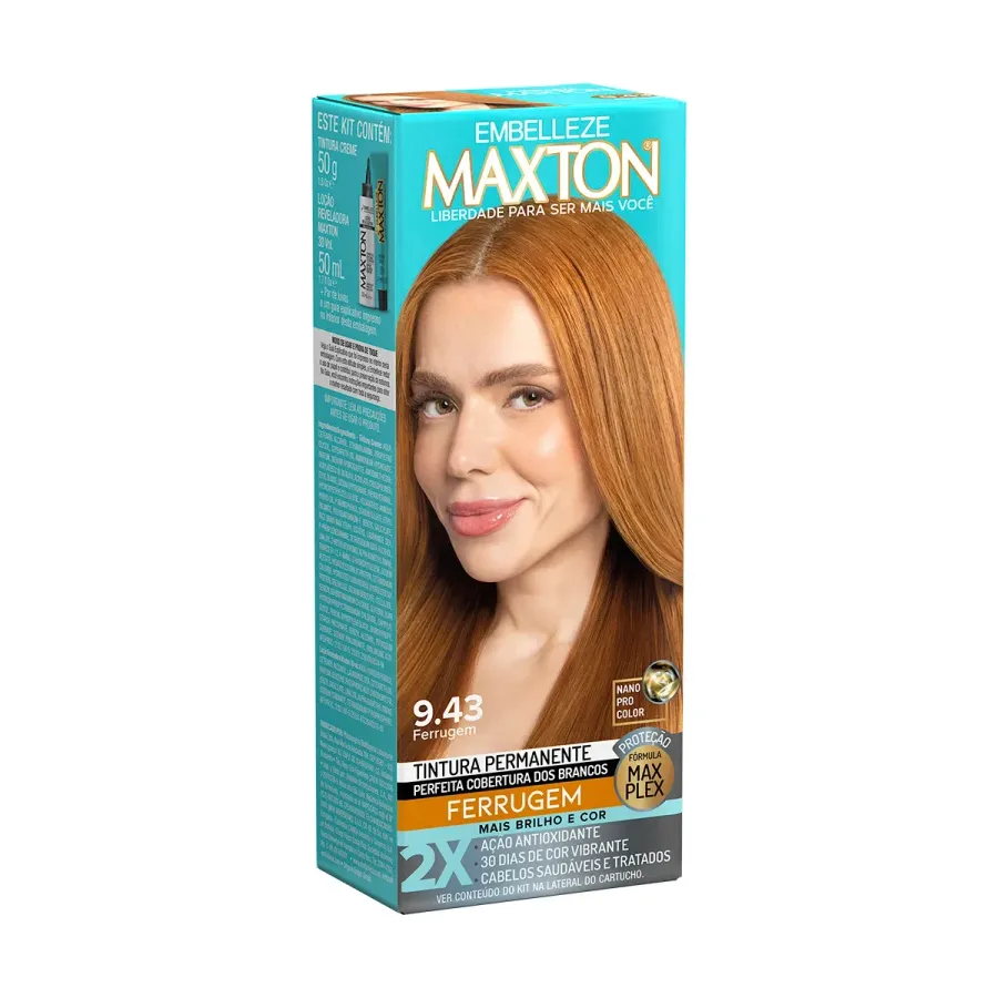 Tintura Maxton 9.43 Ferrugem