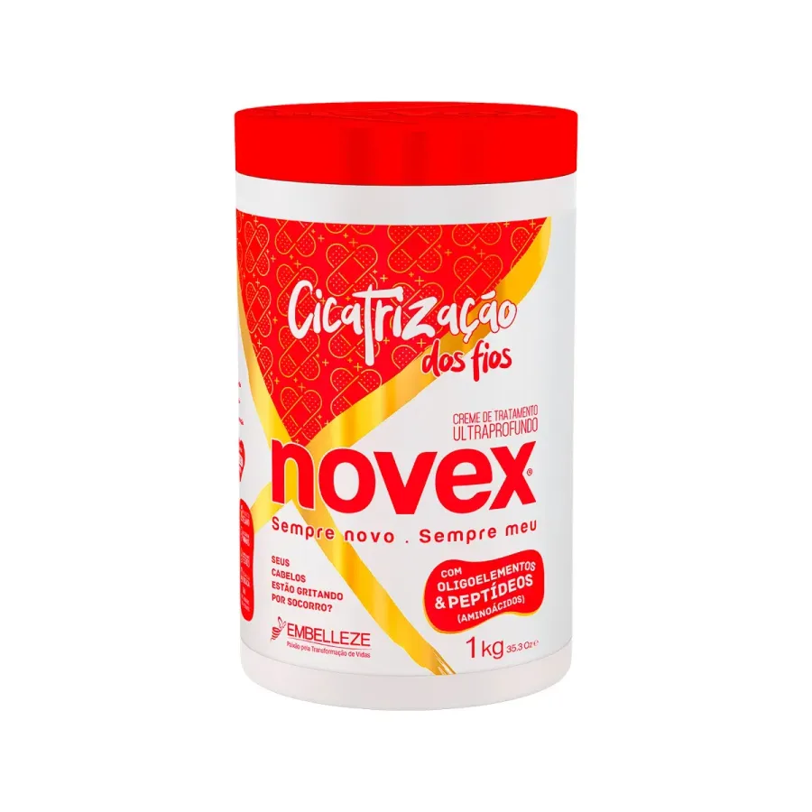 Creme de Tratamento Novex o Especialista Embelleze 3 em 1 Crespo Leve 1kg