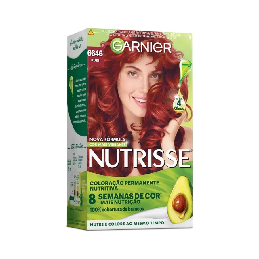 Tintura Garnier Nutrisse 6646 Rubi