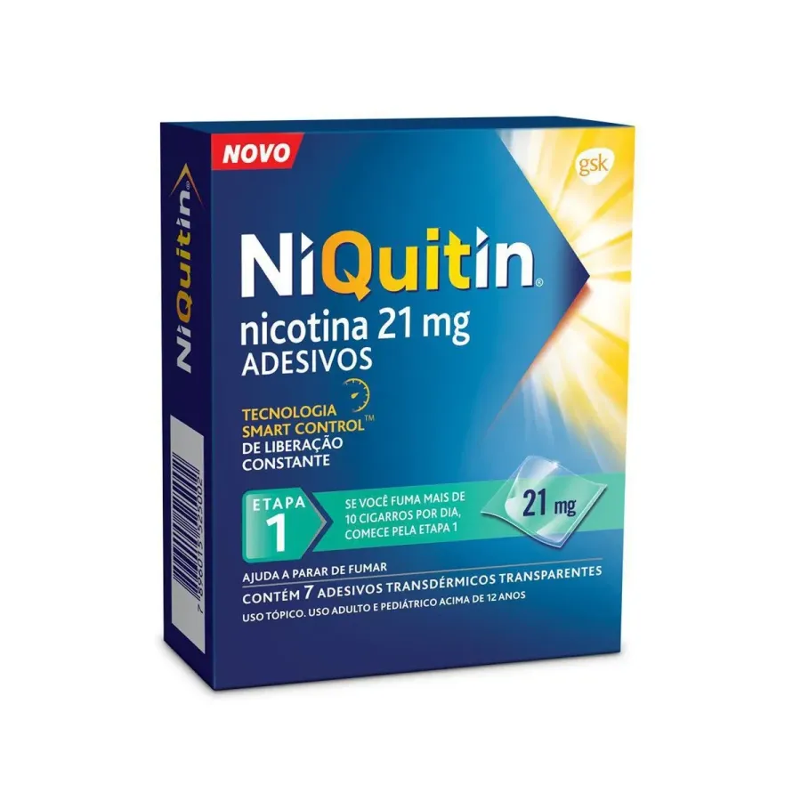 Niquitin 21mg 7 Adesivos