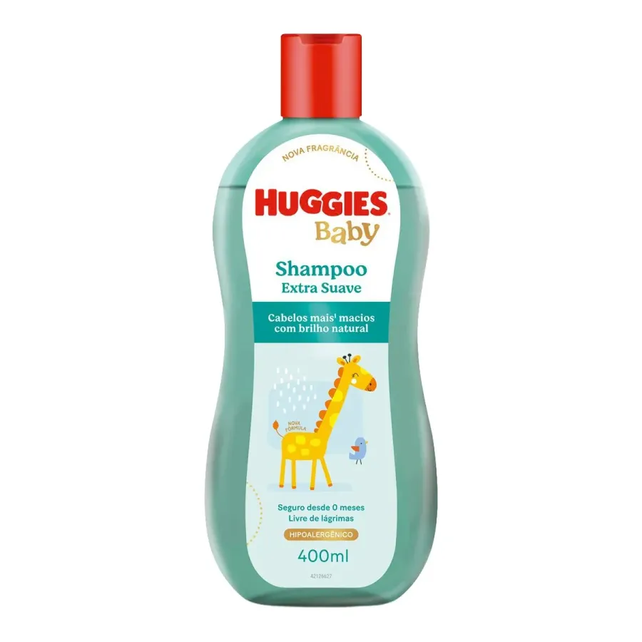 Shampoo Huggies Extra Suave para Bebê 400ml