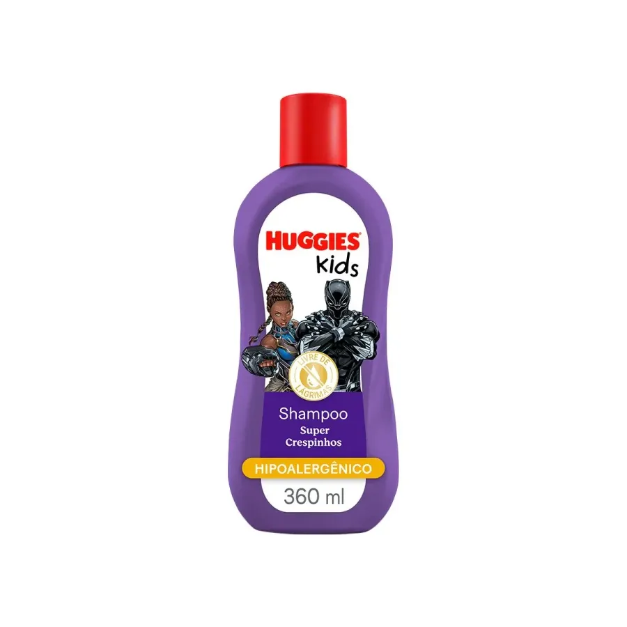Shampoo Huggies Kids Super Crespinhos 360ml