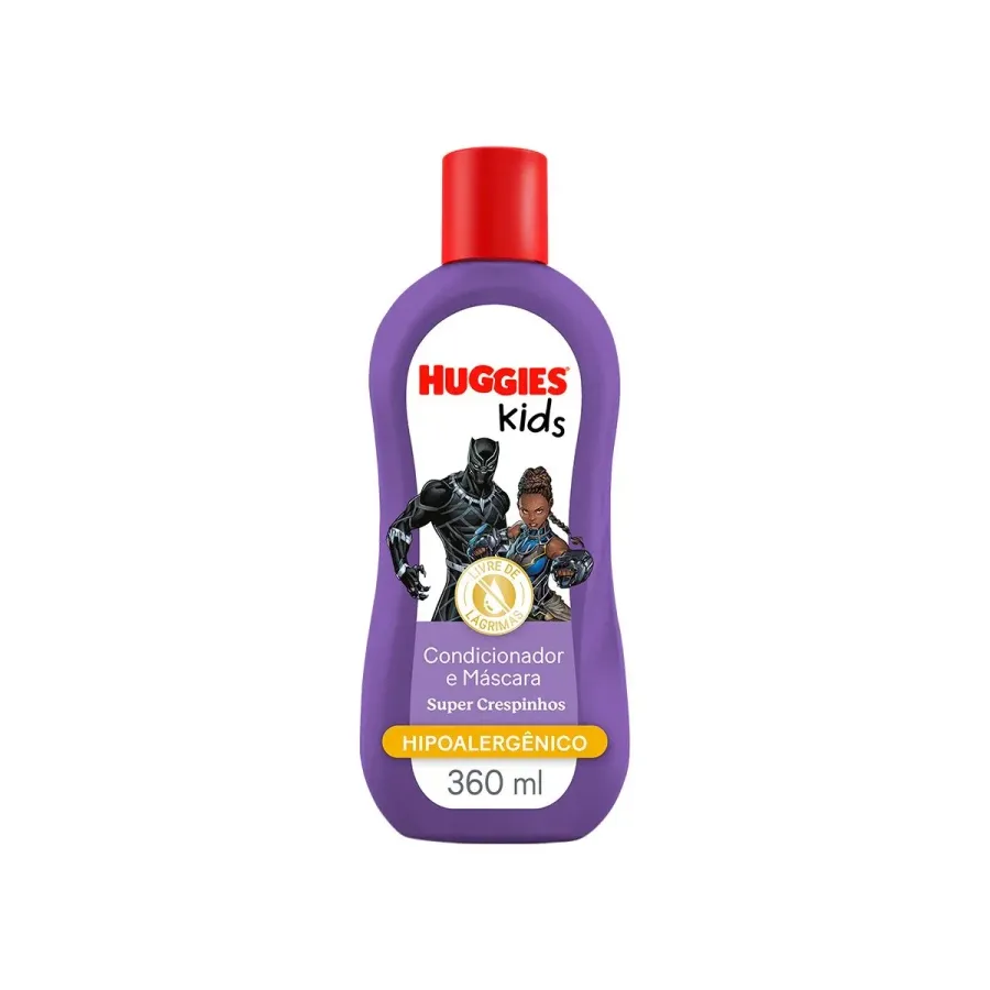 Condicionador e Máscara Huggies Kids Super Crespinhos 360ml