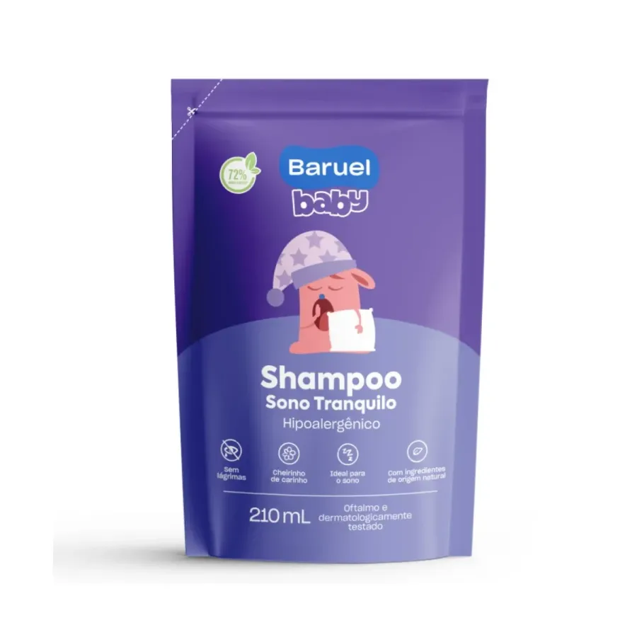SHANPOO BARUEL BABY 210ML SONO TRANQUILO