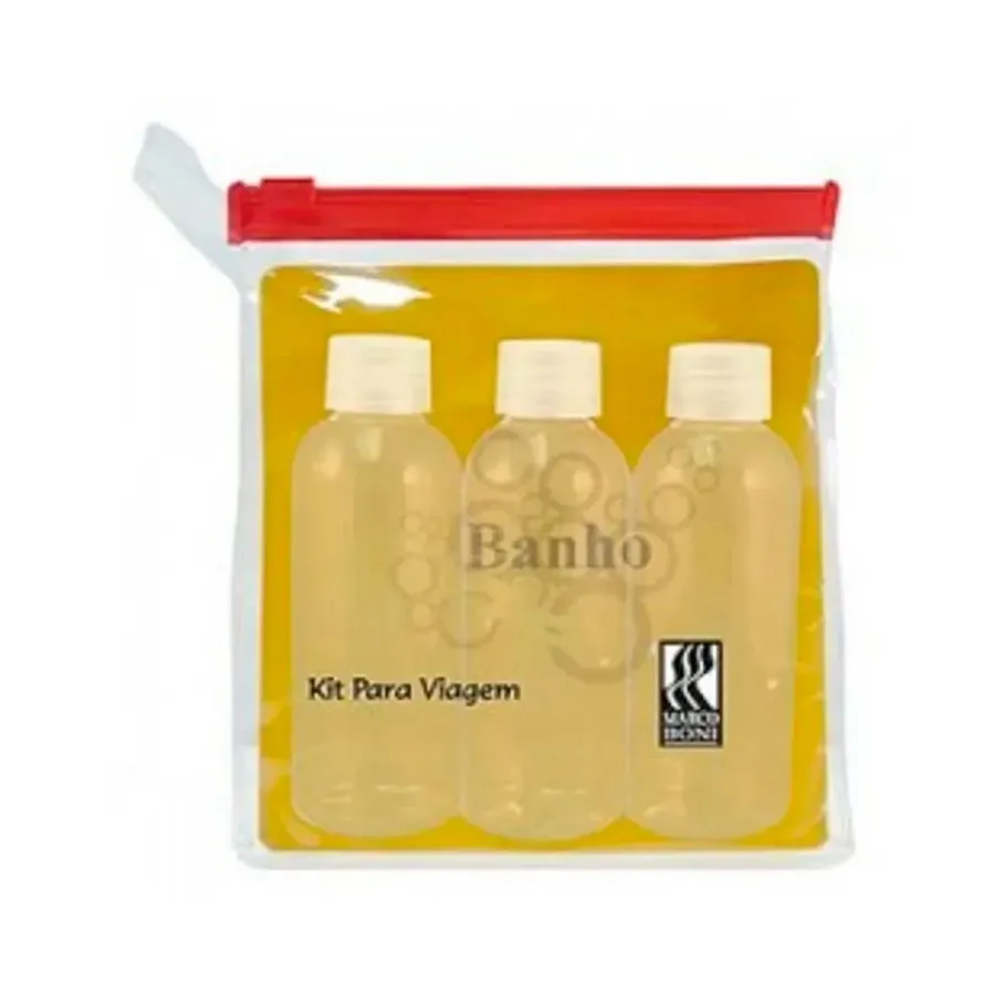 Kit para Viagem com 3 Frascos 80ml