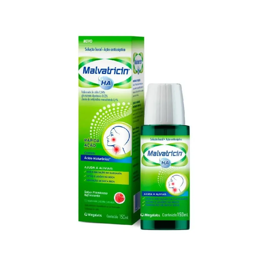 MALVATRICIN HA SABOR FRAMBOESA 150ML