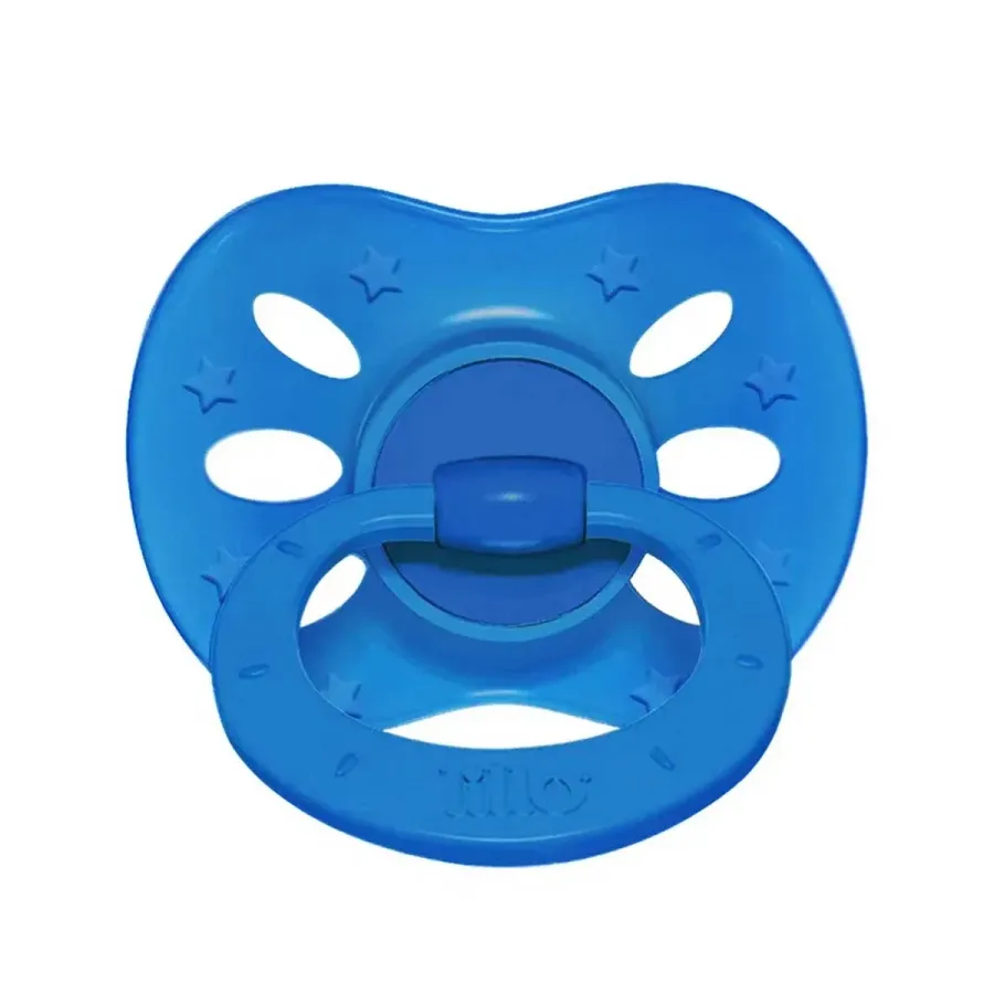 Chupeta Lillo Extra Air Silicone Ortodôntico Tamanho 2 Azul
