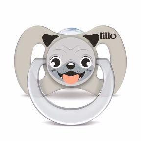 Chupeta Lillo Funny Animais Sil N1 Cachorro