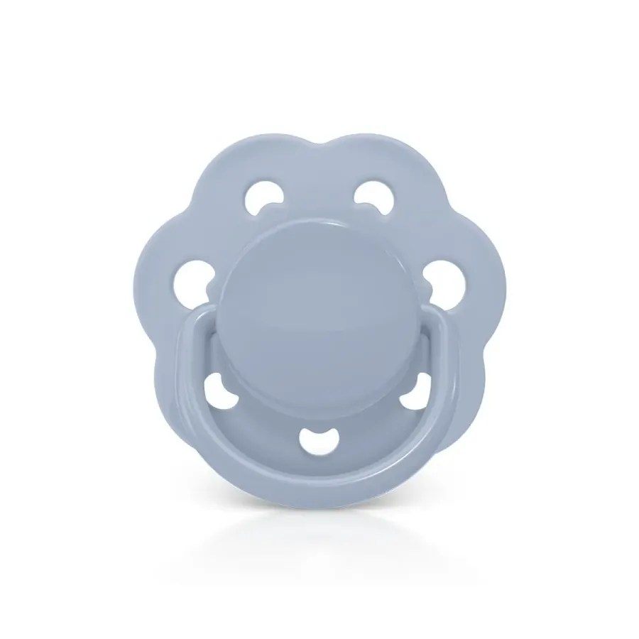 Chupeta Candy Style Bico Redondo em Silicone 6m+ Azul Lillo