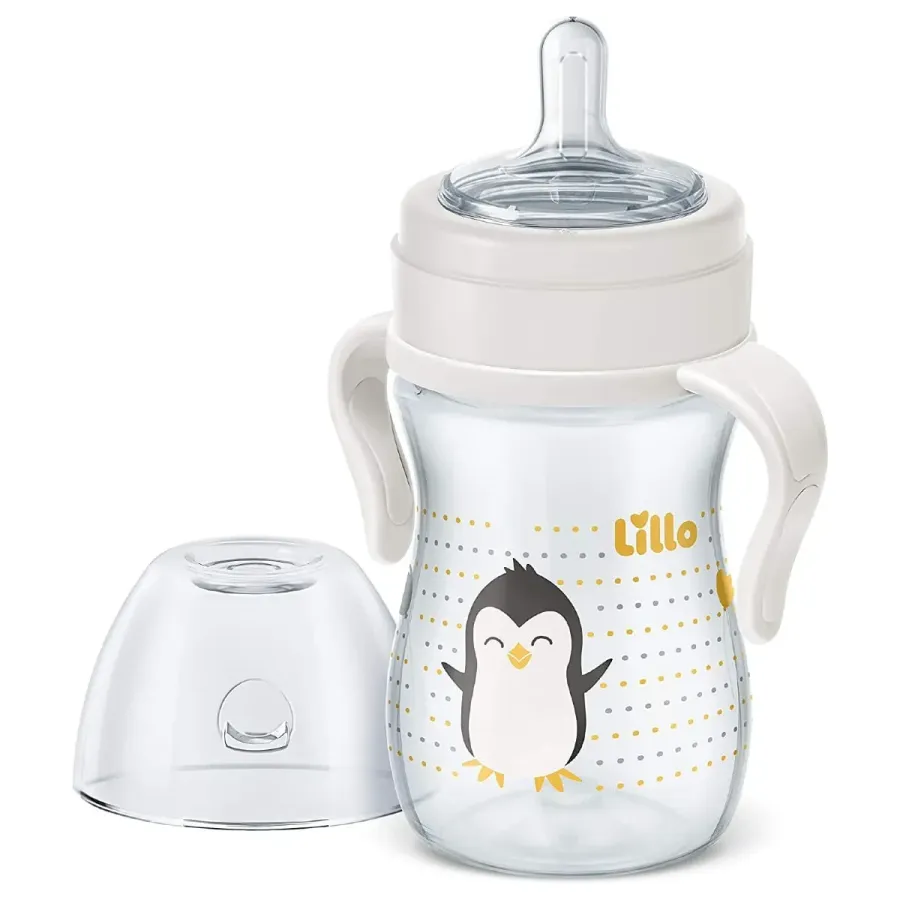 Mamadeira com Alça Super Evolution 240ml Neutra - Lillo