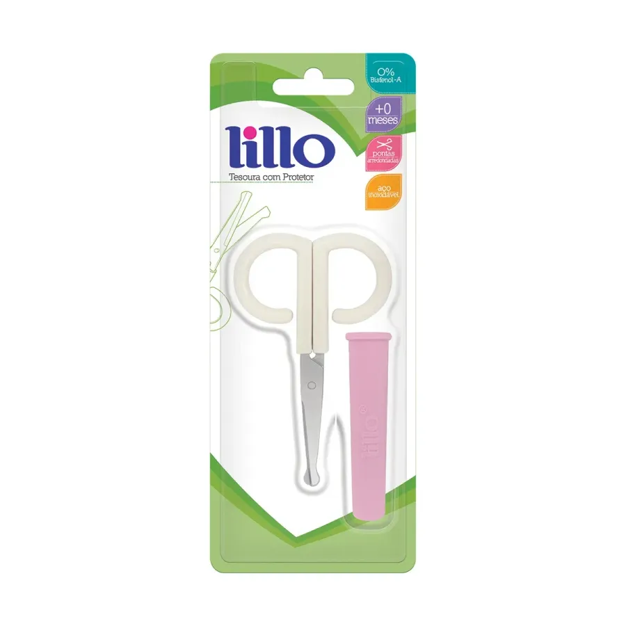 Tesoura Lillo com Protetor