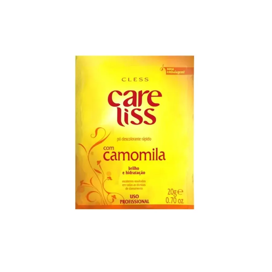 Descolorante Pó Care Liss 8g Camomila