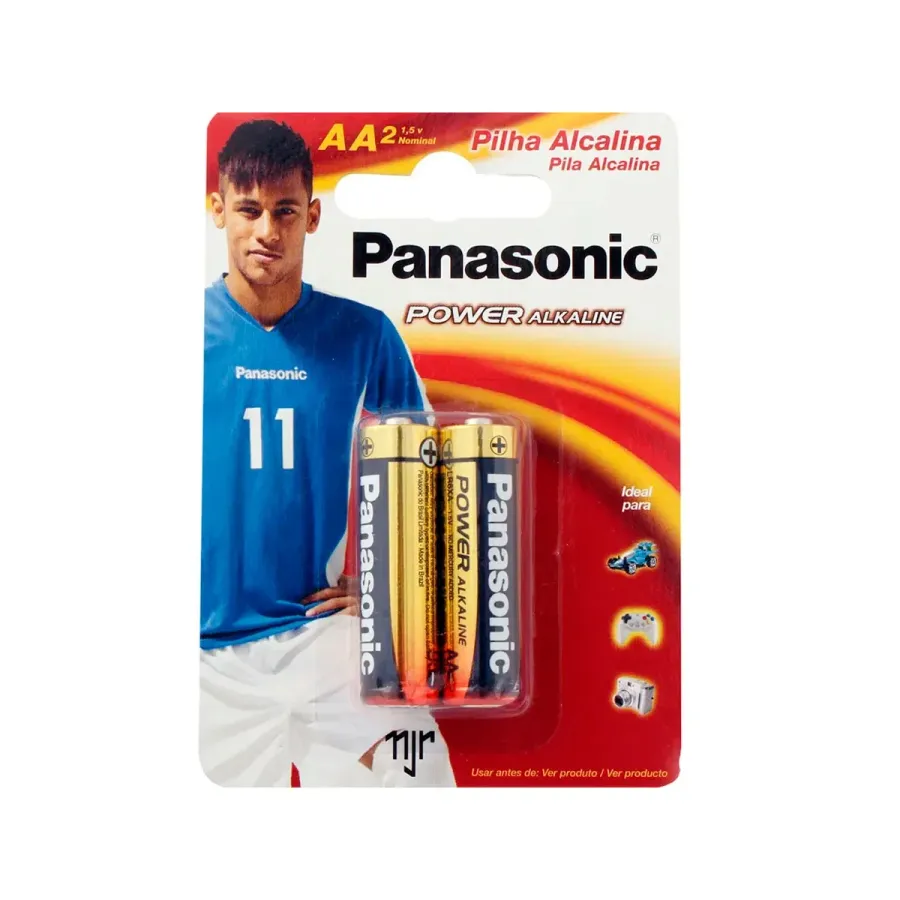 Pilha Panasonic AA Power 2 Unidades