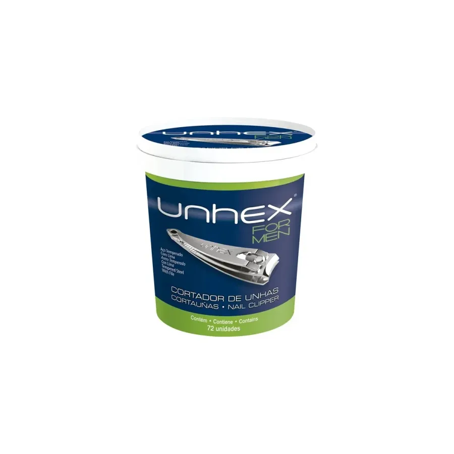 CORTADOR DE UNHAS UNHEX MAOS (POTE 72UN)
