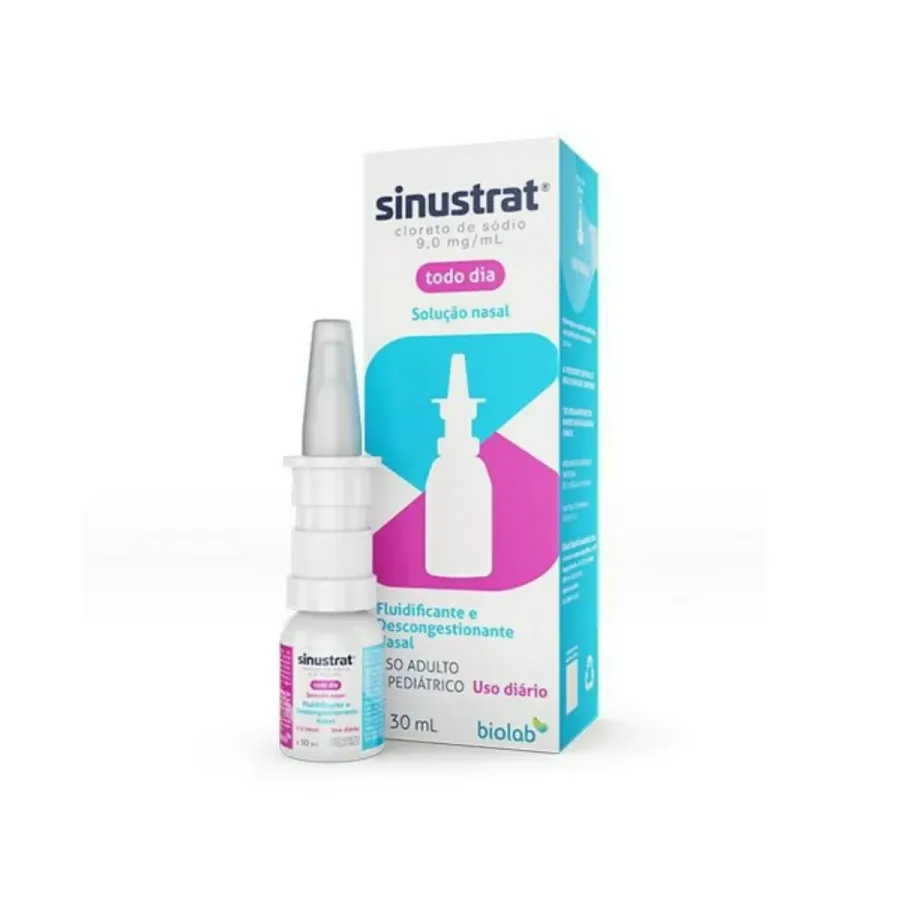 Solução Descongestionante Nasal Sinustrat Todo Dia 30ml 1 Unidade