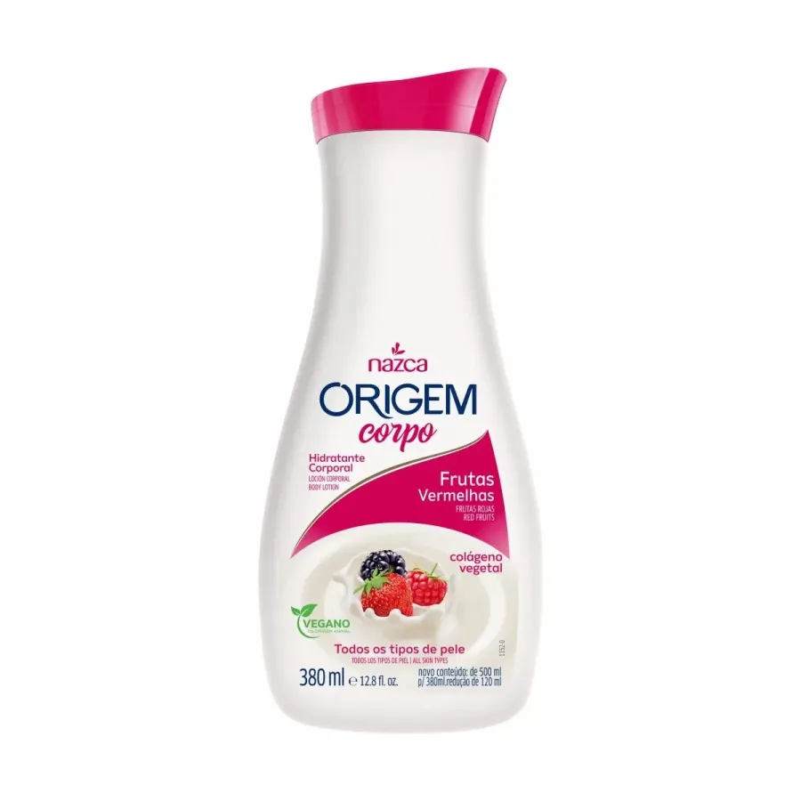 Hidratante Origem 380ml Frutas Vermelhas